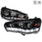 Spec-D Tuning 08-12 Mitsubishi Lancer Projector Headlight Black Housing R8 Style 2LHP-EVO08JM-8-TM - alternate 1